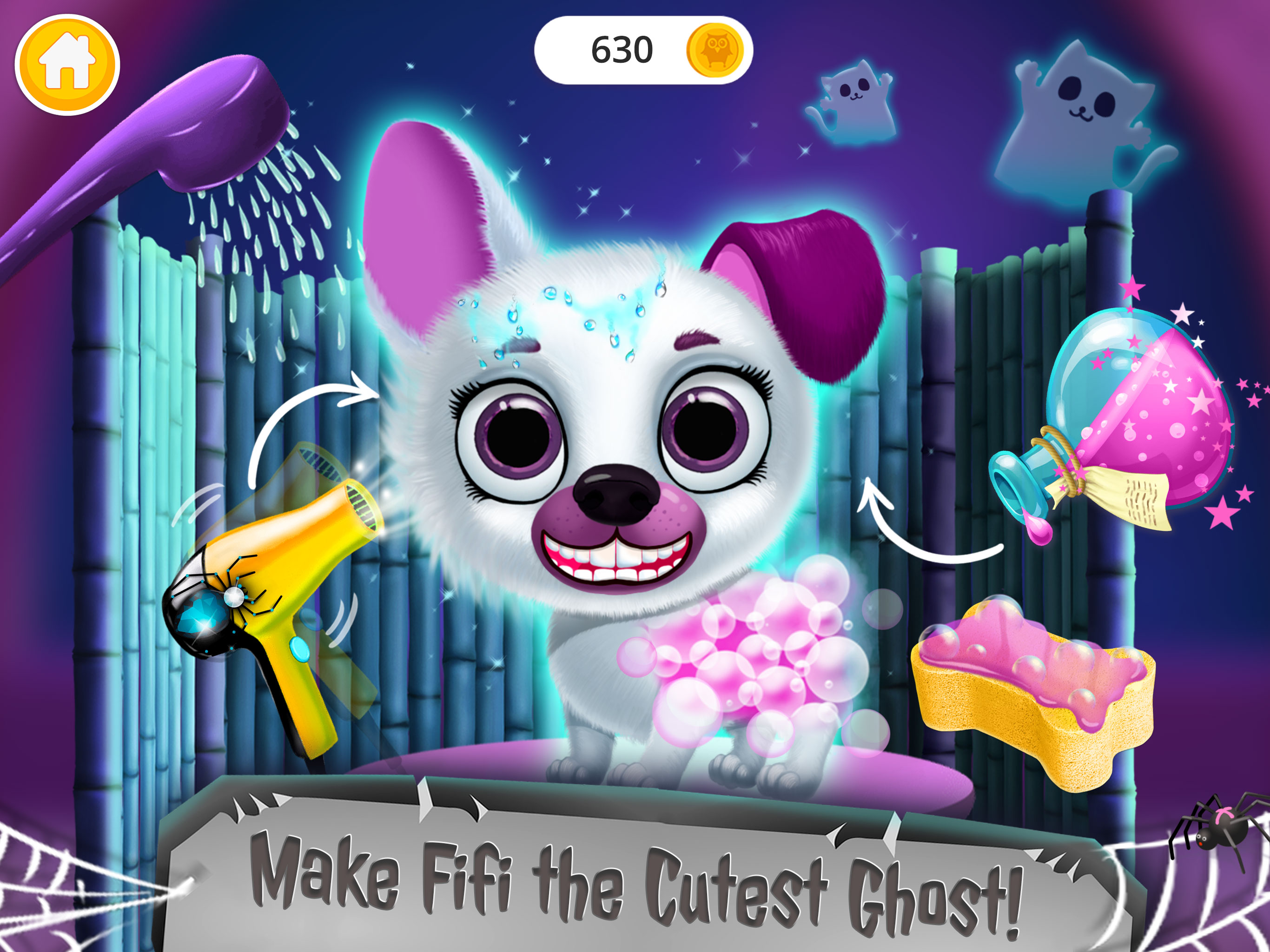 Kiki & Fifi Halloween Makeover screenshot 15