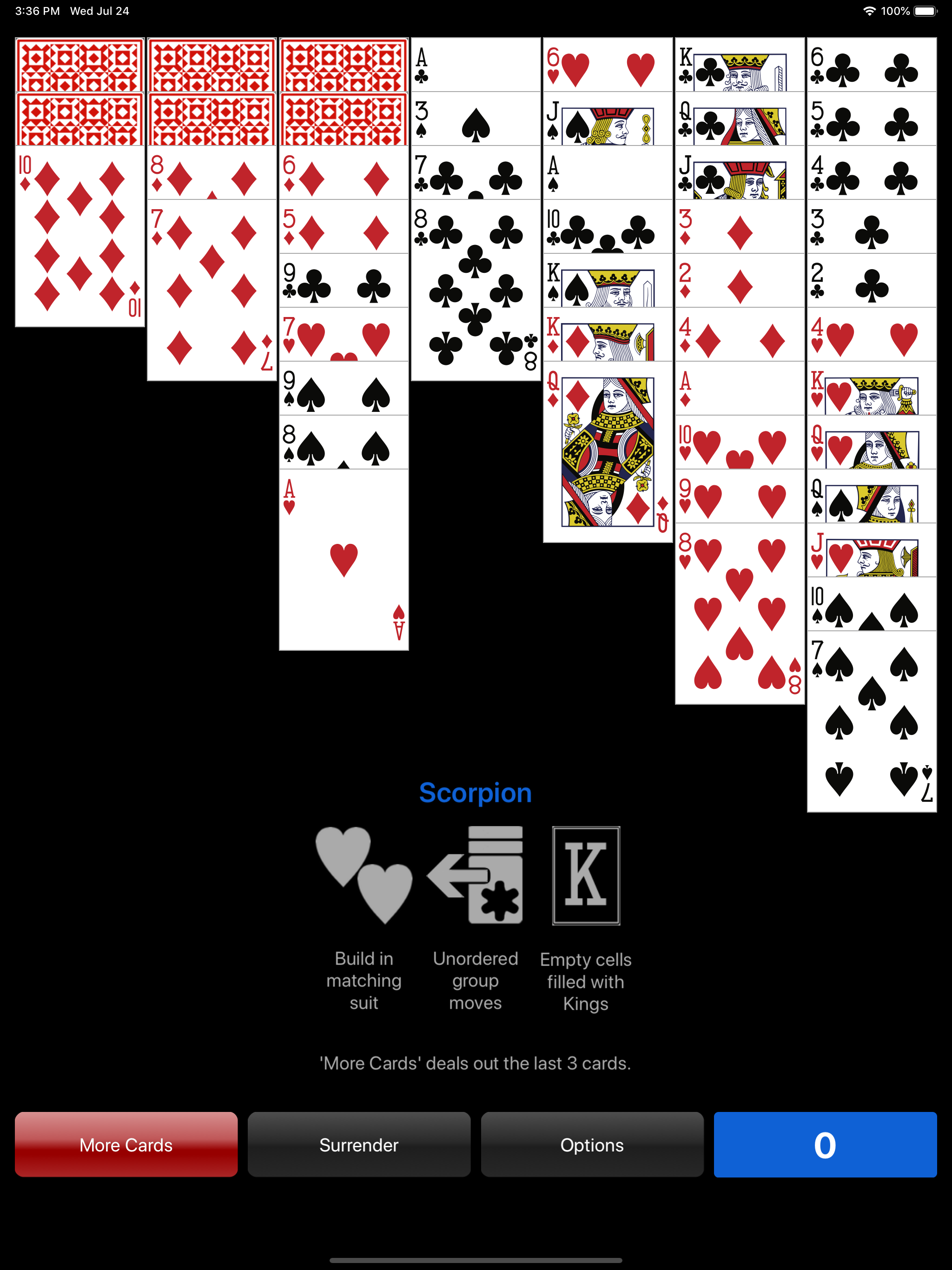 Scorpion Solitaire