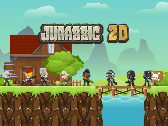 Screenshot #4 pour Jurassic 2D: Dino Platformer