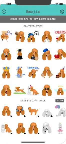 Game screenshot Pawse Emoji - Stickers & Gifs mod apk