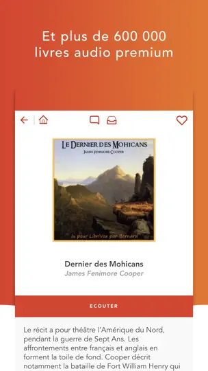 Capture d'écran de Livres Audio HQ - Audiobooks sur iPhone 4