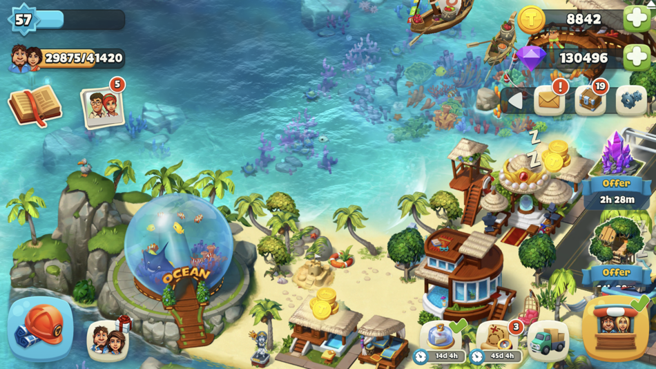#2. Trade Island (iOS) Von: Game Insight