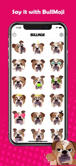 Game screenshot BullMoji for Bulldog Lovers mod apk
