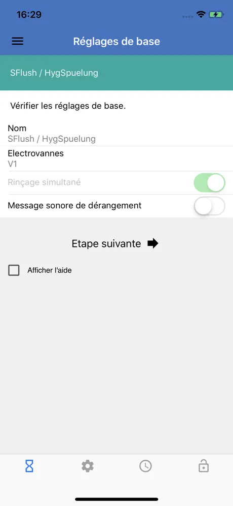 Geberit SetApp