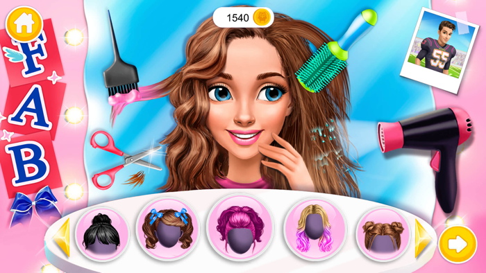 Hannahs Cheerleader Girls