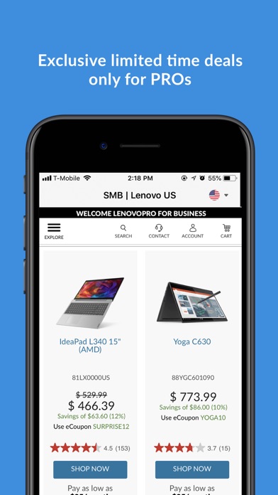 LenovoPRO for Small Business Screenshot