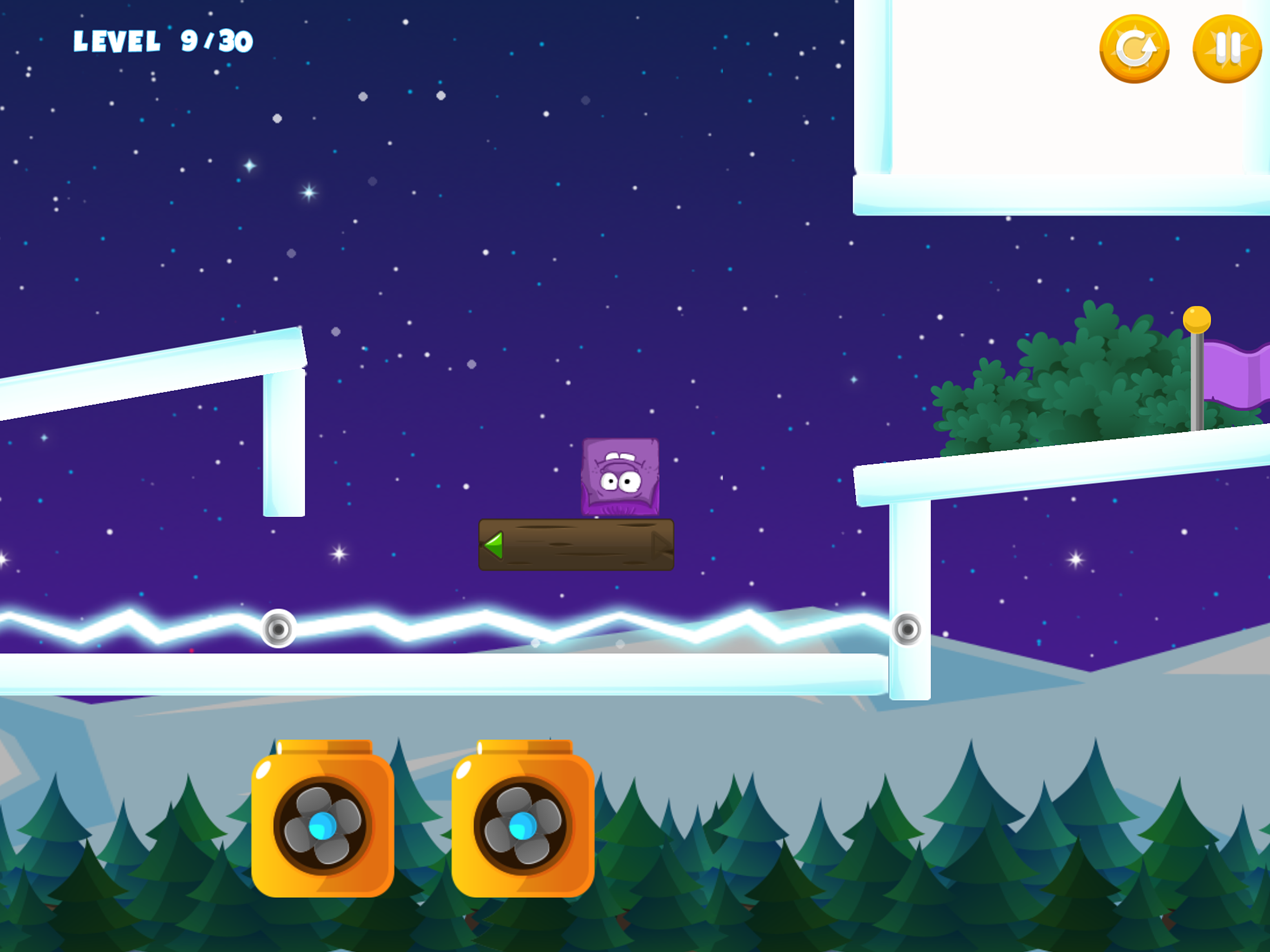 Icy Purple Hero: Jelly Odyssey