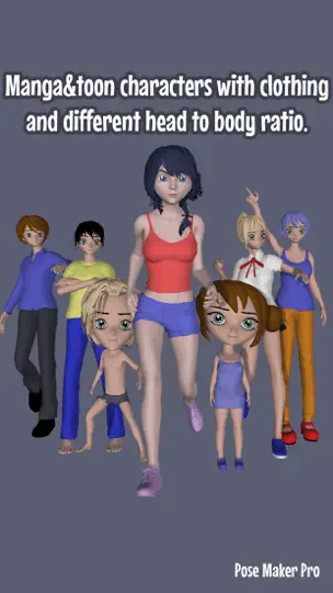 Captura de pantalla de Pose Maker Pro - Art Poser App en iPhone 6