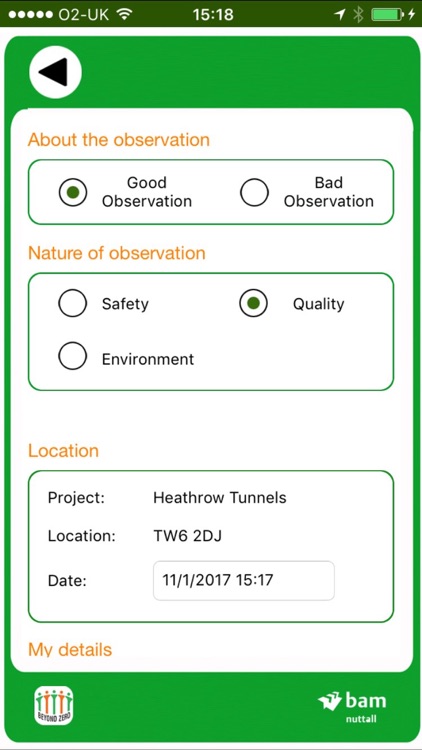 Bam Nuttall Observations