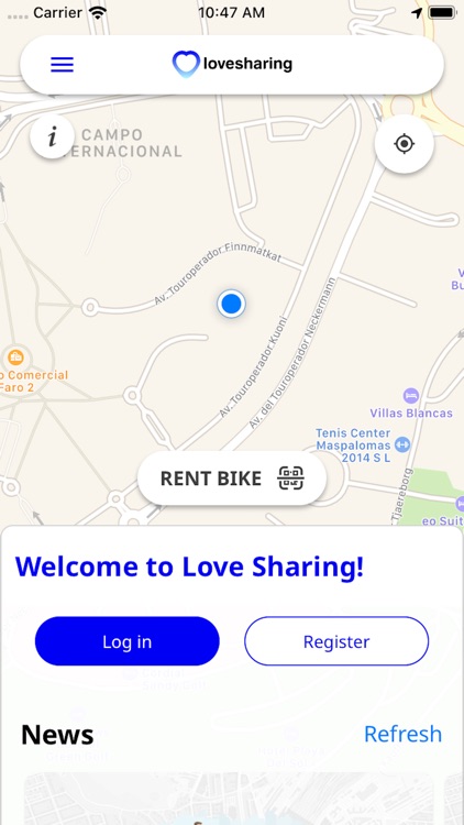 Lovesharing bikes