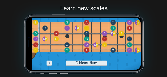 ‎Guitario: Guitar Notes Trainer Screenshot