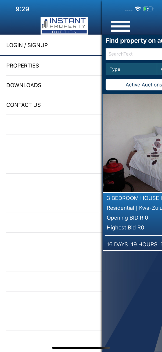 Instant Property Auction