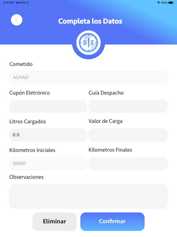 Screenshot #6 pour Bitacora Vista TI - Carpool