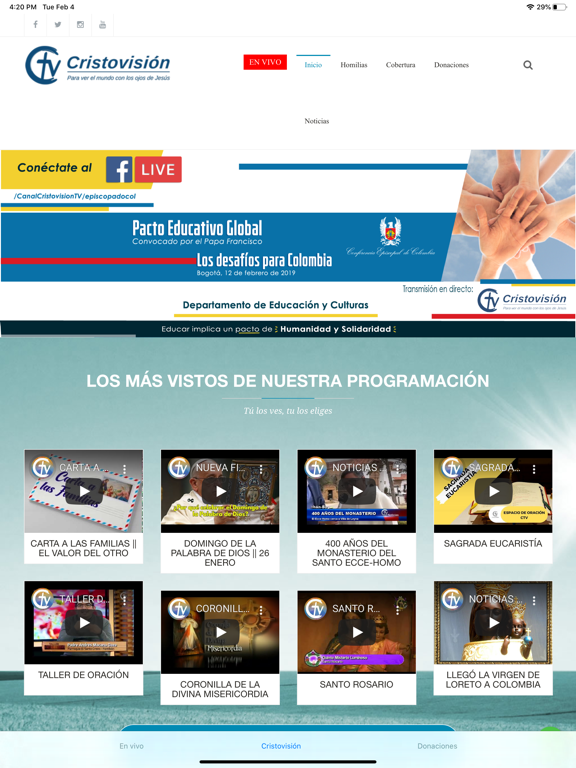 Screenshot #5 pour Cristovisión