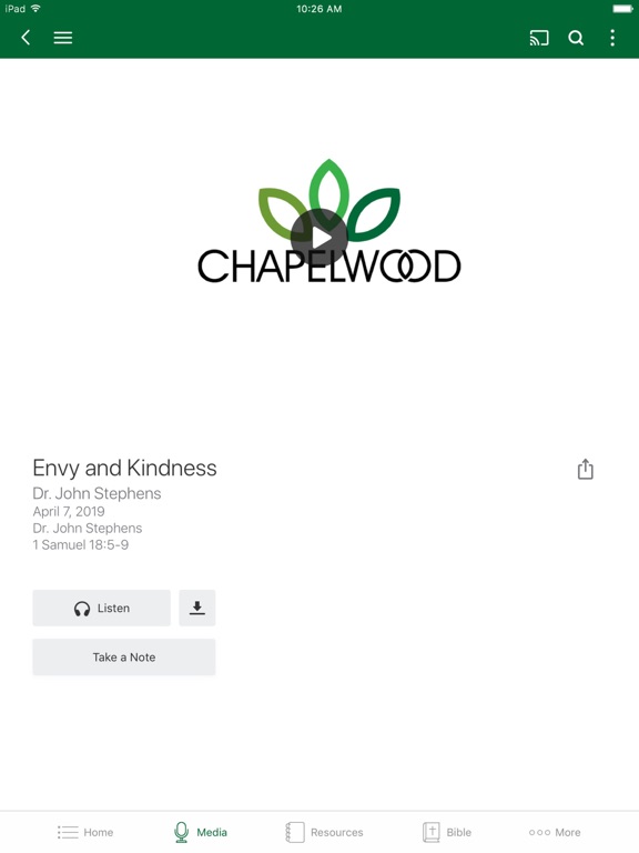 Screenshot #6 pour Chapelwood Discipleship