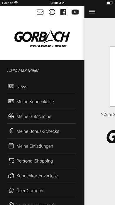 Sport & Mode Gorbach Screenshot