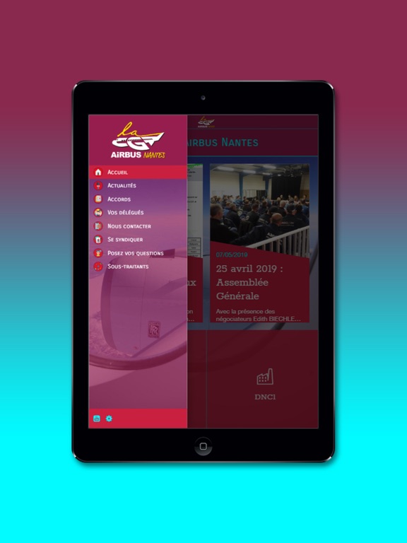 Screenshot #4 pour CGT Airbus Nantes