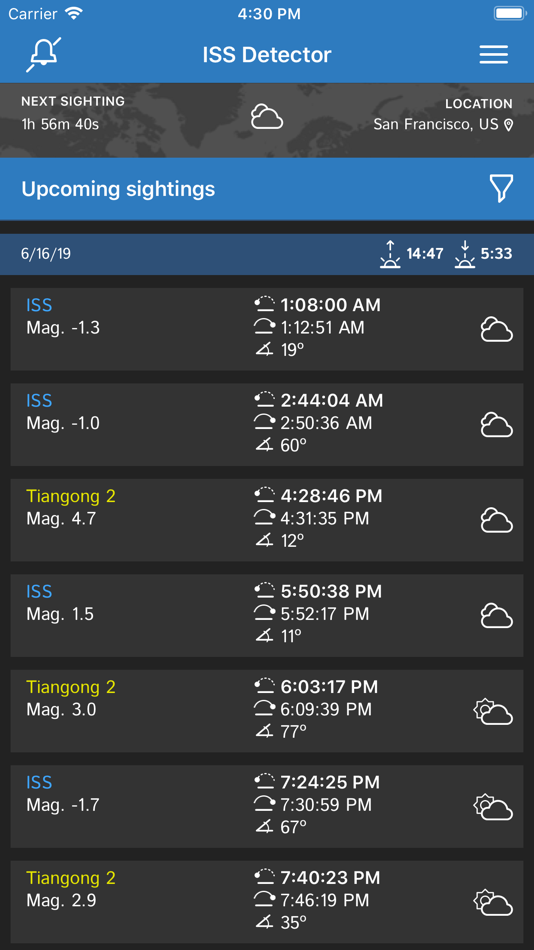 #5. ISS Detector (iOS) 由: Derk Vrijdag