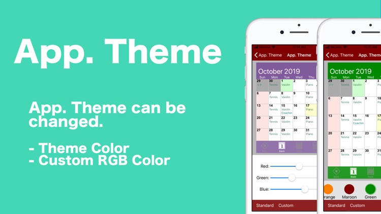 BzCalendar : Simple View