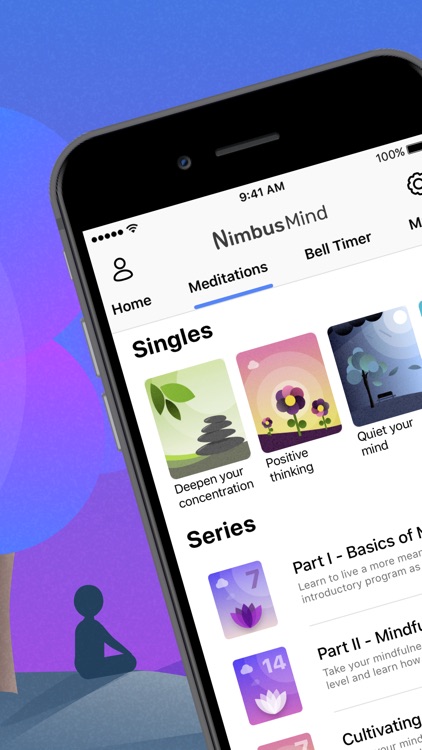 Guided Meditation - NimbusMind screenshot-0