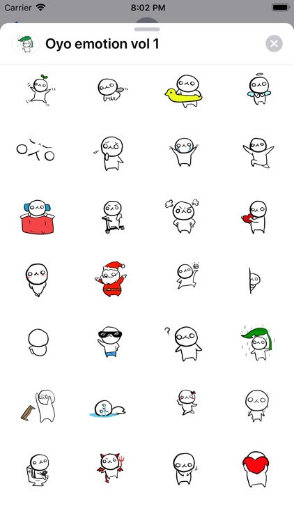 Oyo emotion sticker vol 1