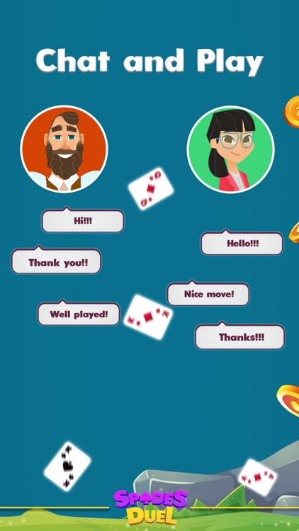 Spades Duel Online Card Game screenshot-9