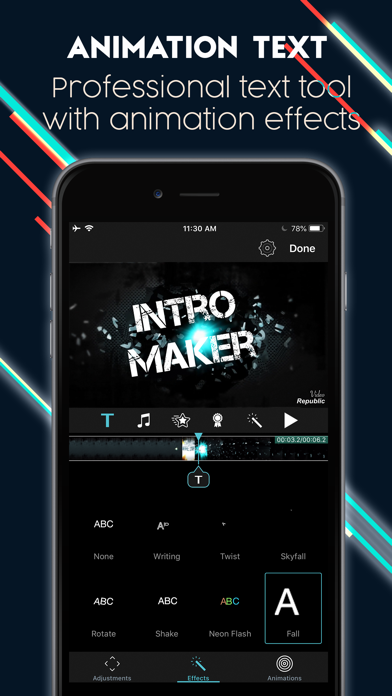 IntroTube: Intro Video Maker Screenshot