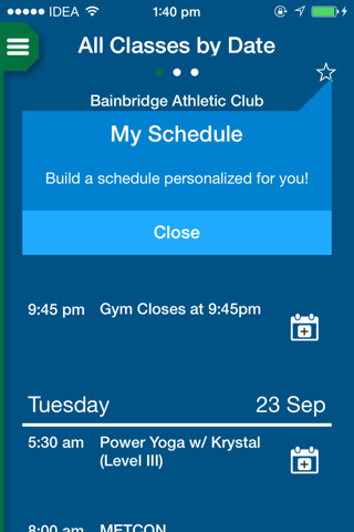 Bainbridge Athletic Club screenshot 3