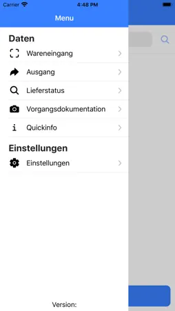 AFS-Wareneingang screenshot 1