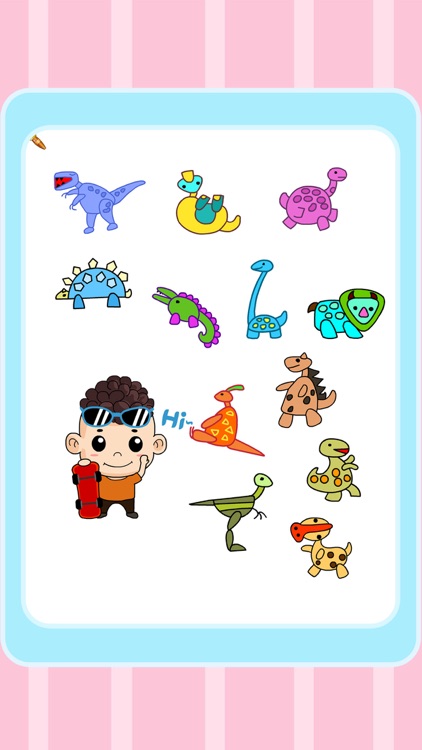 draw & doodle dinosaur