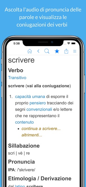 Dizionario Italiano e Sinonimi on the App Store