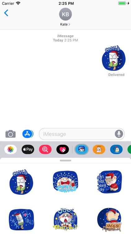 Nhãn Dán Gấu Giáng Sinh