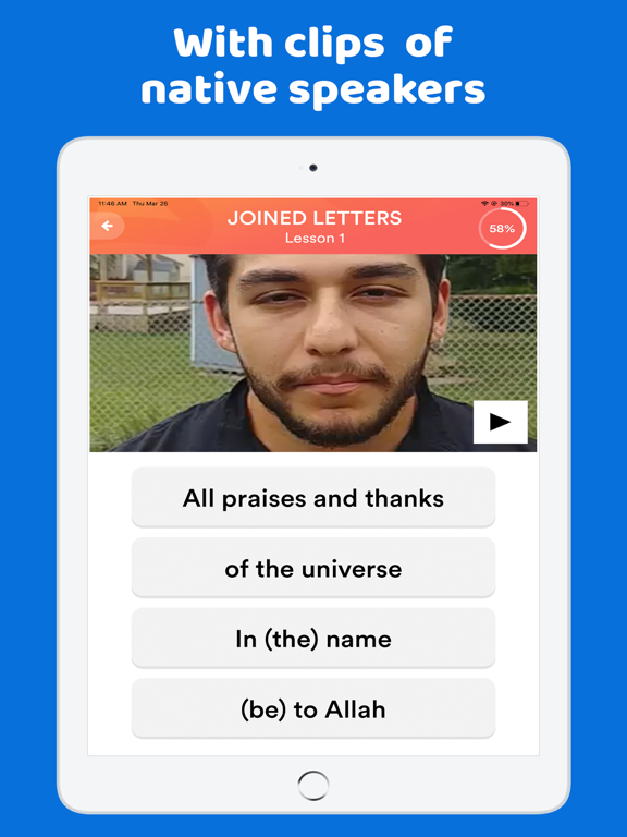 Screenshot #6 pour Quran IQ: Arabic Learning App