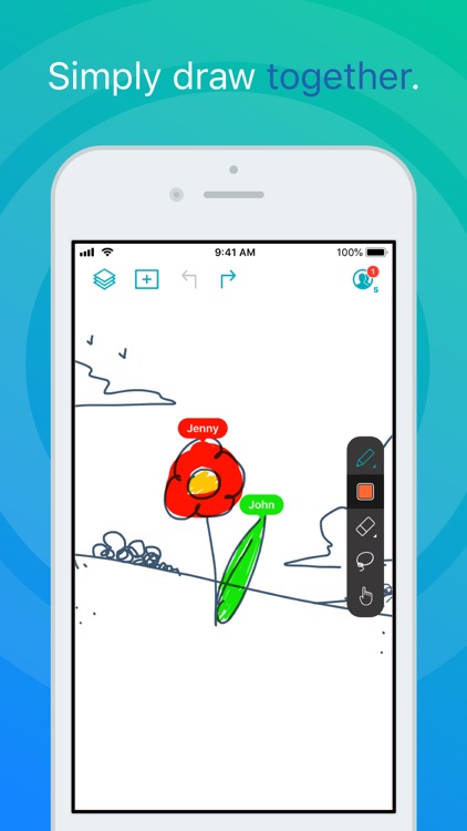 Inko › Whiteboard: Draw+Pencil screenshot-0