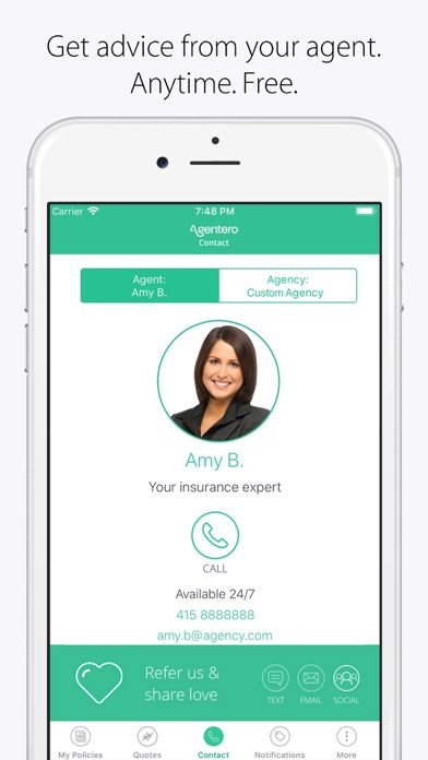Agentero Insurance Manager Screenshot
