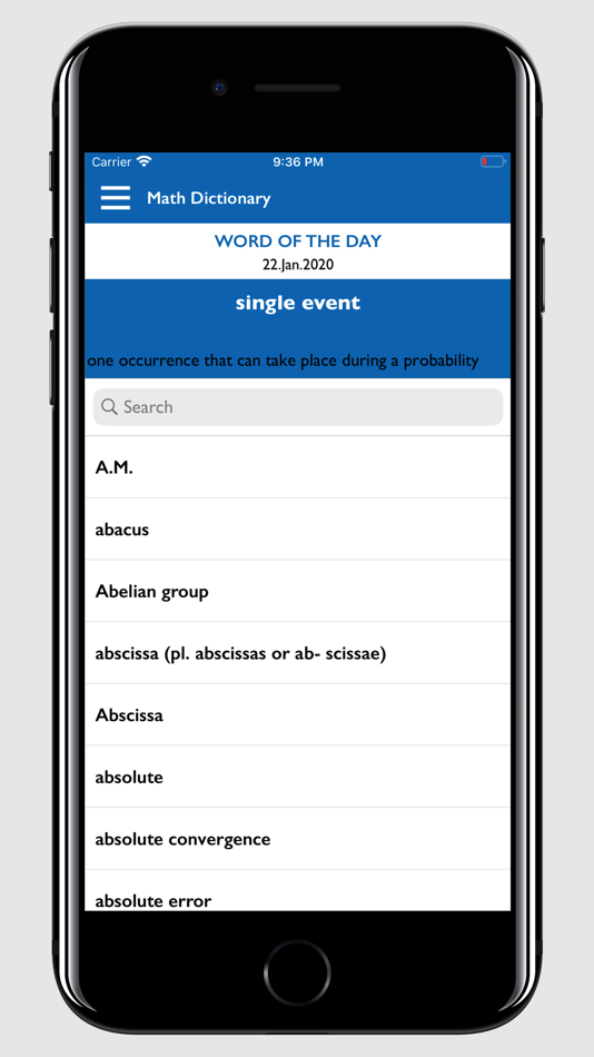 #1. Best Math Dictionary (iOS) 由: Donik Ariyanto