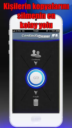 Contacts Cleaner Pro iPhone Ekran Görüntüsü 2