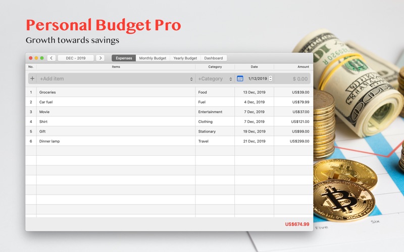 Screenshot #2 pour Personal Budget Pro
