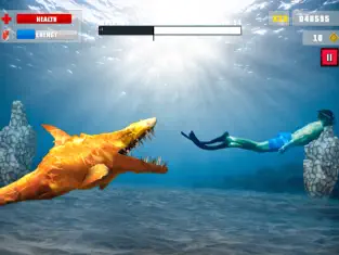 Screenshot 4 Shark Attack : Fun Fish Games iphone