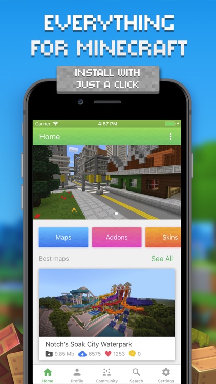 Master craft for Minecraft PE