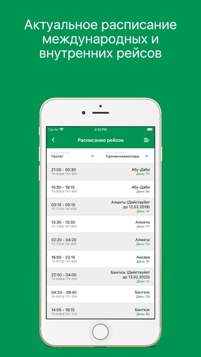 Ashgabat airport Screenshot