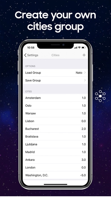 Screenshot #2 pour Time Glance — World Clock
