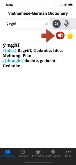 Game screenshot Vietnamese-German Dictionary apk