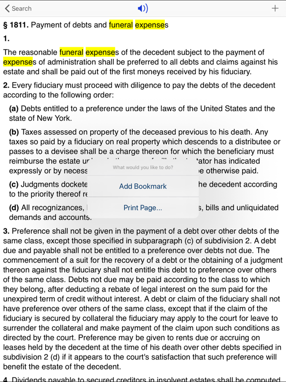 NY SCPA 2026 - New York iPad screenshot 4 - Reference app