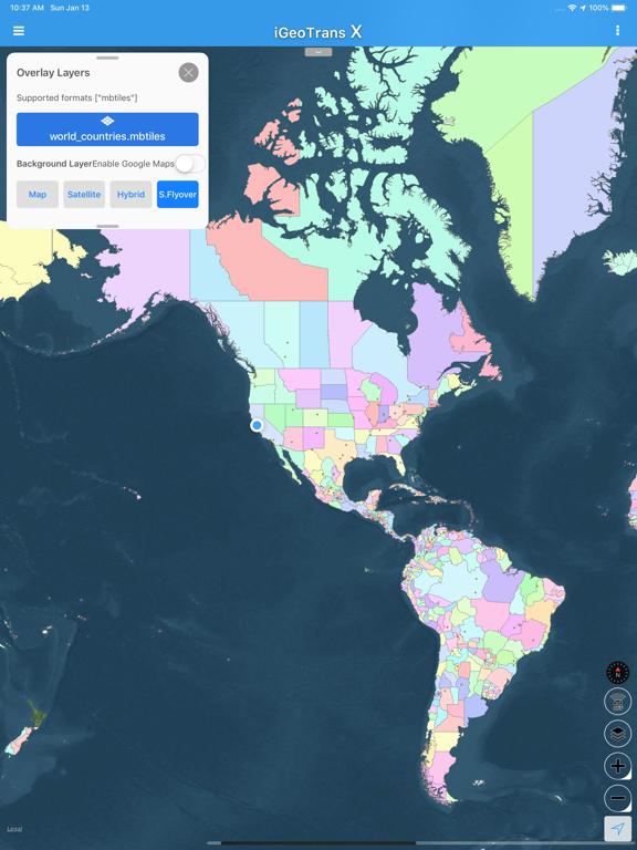 Screenshot #4 pour iGeoTrans X Lite