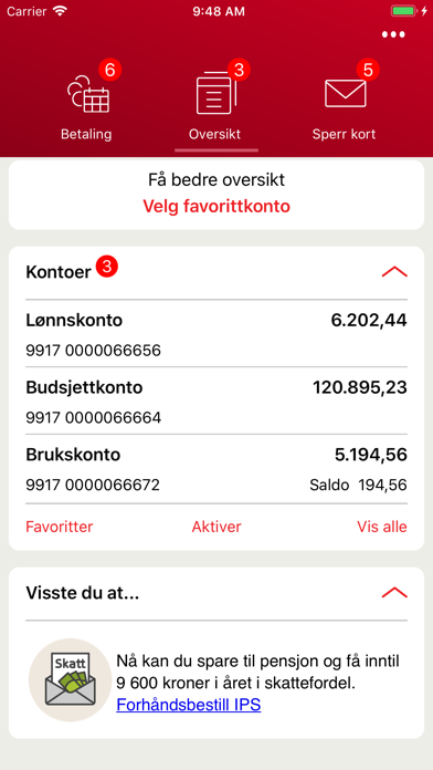 Screenshot #2 pour Storebrand Mobilbank