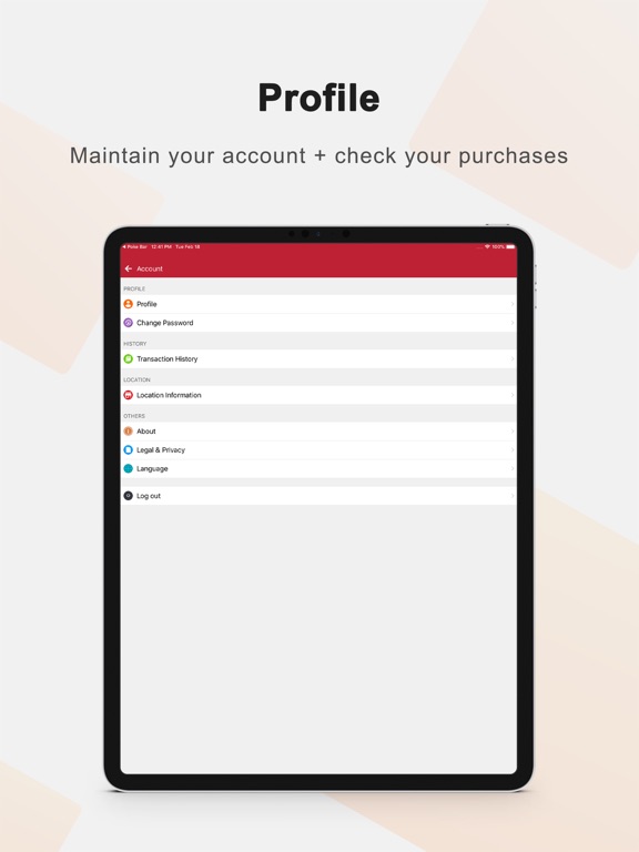 R & G Lounge iPad screenshot 4 - Food & Drink app