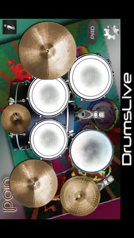 Game screenshot DrumsLive Lite apk