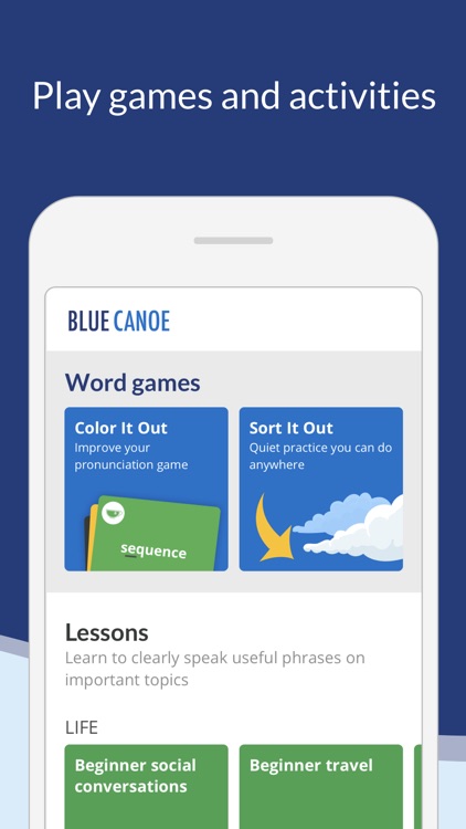 Blue Canoe: Speak English screenshot-3