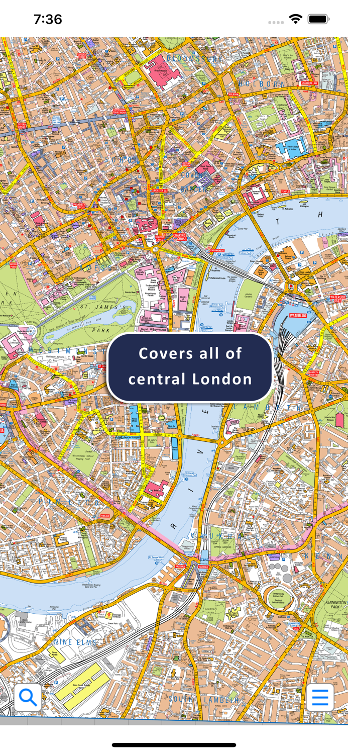 Central London A-Z Map 19